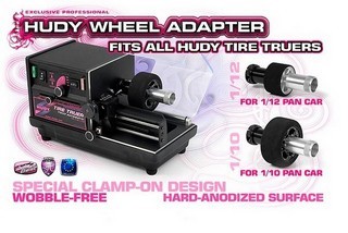 Hudy Wheel Adapter 1/12 & 1/10 Pan Cars