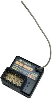 Sanwa RX-491 (FH-5, SUR) Waterproof Telemetry Receiver