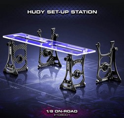 Hudy 108001 - Set-up Station For 1/8 On-road Cars