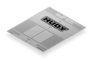 Hudy 108660 - Plastic Set-Up Board Decal 331x386mm - 1/10 Off-Road