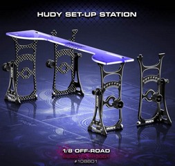 Hudy 108801 - Set-up Station For 1/8 Off-road Cars