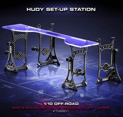 Hudy 108901 - Set-up Station For 1/10 Off Road Cars
