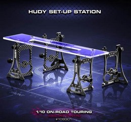 Hudy 109301 - Set-up Station For 1/0 On-road Cars
