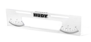 HUDY Upside Measure Plate for 1/10 Touring Cars
