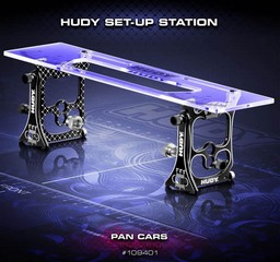 Hudy 109401 - Set-up Station For 1/0 and 1/12 Pan Cars