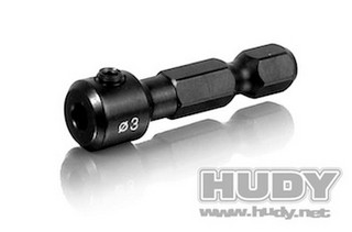 Hudy Pin Adapter 3.0mm for EL. Screwdriver
