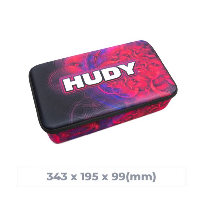 HUDY 199180-H - Hard Case - 343 x 195 x 99mm - 1/12 Pan Car