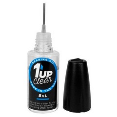 1UP Racing Clear Bearing Oil  8ml Oiler Bottle