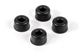 Hudy Black Rubber Feet (4 pcs)