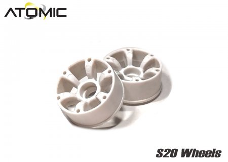 Atomic 20RN+2W - S20 RWD Wheel Narrow +2 (White)