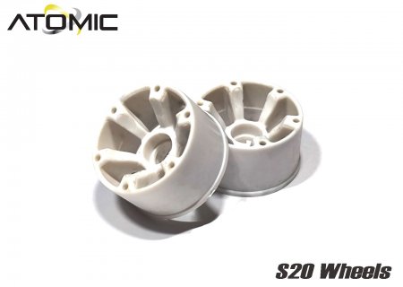 Atomic 20RW+0W - S20 RWD Wheel Wide +0 (White)