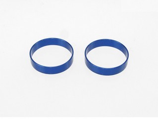 PN Racing Mini-Z Wheel Outer Lip for Rear Wheel (2pcs Blue)