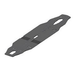 XRAY 301001 - T4'20 ALU SOLID CHASSIS 2.0MM - SWISS 7075 T6