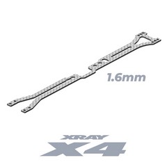 XRAY - 301071 Xray X4 Graphite Upper Deck - Clicca l'immagine per chiudere