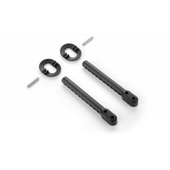 XRAY Composite Rear 6mm Adjustable Body Mount Set +2mm Height