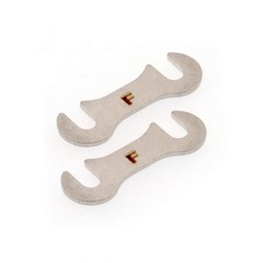 XRAY 302121 - X4 FRONT ROLL-CENTER SPACER (2)