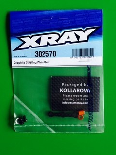 XRAY T4 2014 Piastra Sterzo Grafite