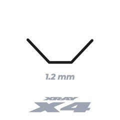 XRAY - 302822 Xray X4 Anti-Roll Bar - Front 1.2 mm