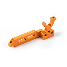 XRAY T4'19 Alu Motor Mount - Orange