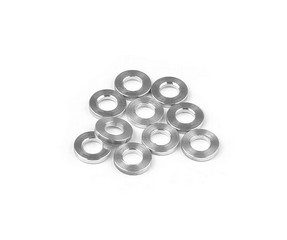 XRAY T2 Alu Shim 3x6x1.0mm (10 pcs)