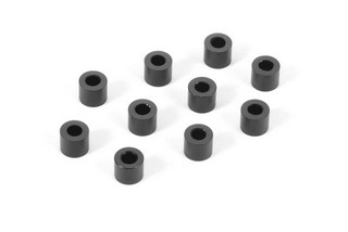 XRAY Alu Shim 3x6x5.0mm - Black (10 pcs)