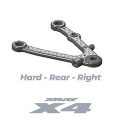 XRAY - Xray X4 CFF Carbon-Fiber Fusion Rear Lower Arm - Right