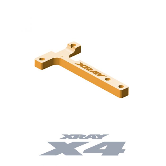 XRAY - 303767 Xray X4 Brass Chassis T-Brace 10G