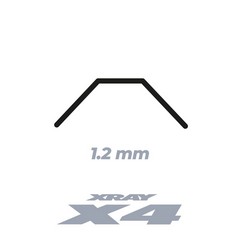 XRAY - 303822 Xray X4 Anti-Roll Bar - Rear 1.2 mm