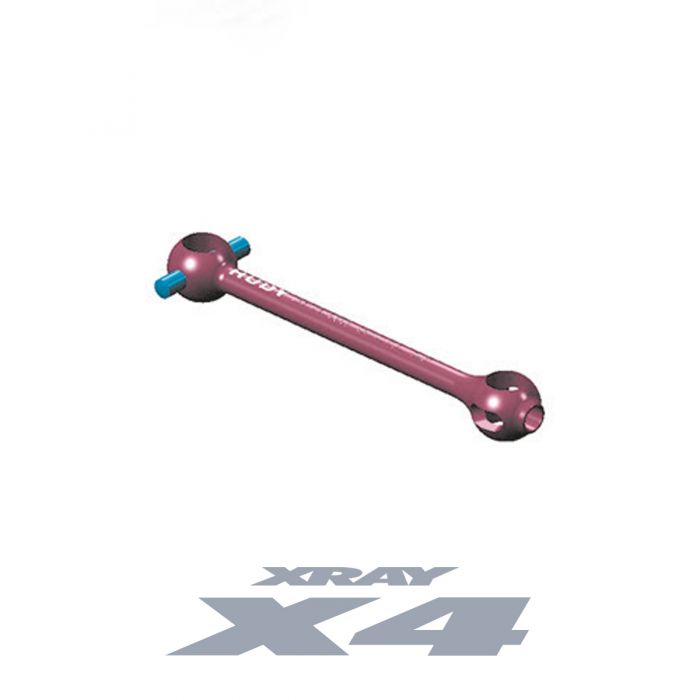 XRAY - 305260 Xray X4 Ecs Drive Shaft 58Mm - Hudy Spring Steel (1)