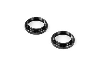 XRAY 308042-K - Alu Shock Adjustable Nut - Black (2 pcs)