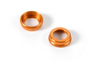 XRAY T4 2018 - ULP Shock Caps - Orange (2 pcs)