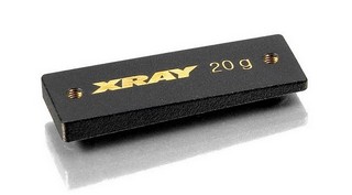 XRAY Precision Balancing Chassis Weights Center 20g