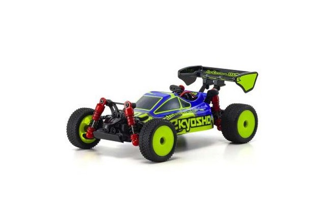 Kyosho 32093BLY - Mini-Z MB010 Readyset 4WD Inferno MP9 TKI3 Blue-Yellow