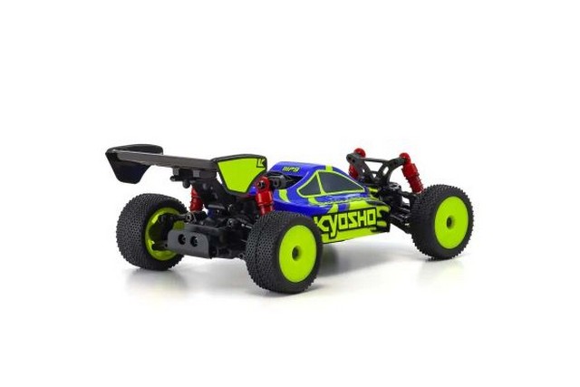 Kyosho 32093BLY - Mini-Z MB010 Readyset 4WD Inferno MP9 TKI3 Blue-Yellow