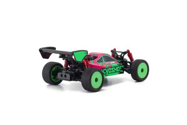 Kyosho 32093PGR - Mini-Z MB010 Readyset 4WD Inferno MP9 TKI3 Pink-Green - Clicca l'immagine per chiudere