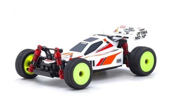Kyosho 32095W - Mini-Z MB010 Readyset 4WD Turbo Optima Mid Special - White