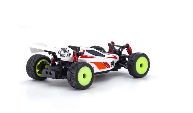 Kyosho 32095W - Mini-Z MB010 Readyset 4WD Turbo Optima Mid Special - White