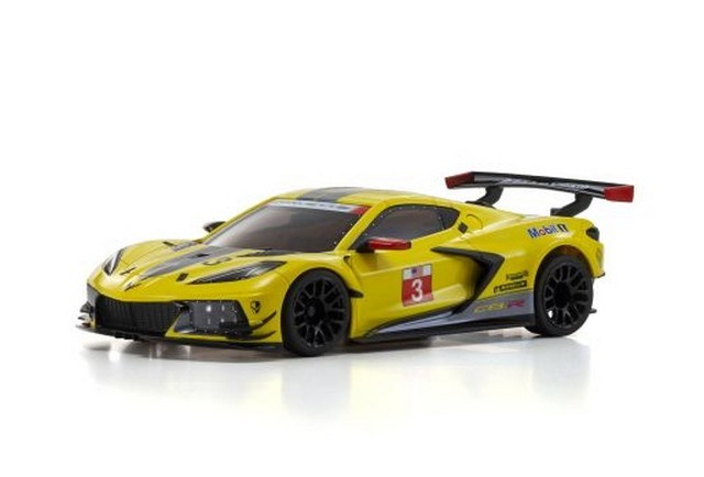 Kyosho 32342Y - Mini-Z RWD Chevrolet Corvette C8-R Racing Yellow (W-MM/KT531P)