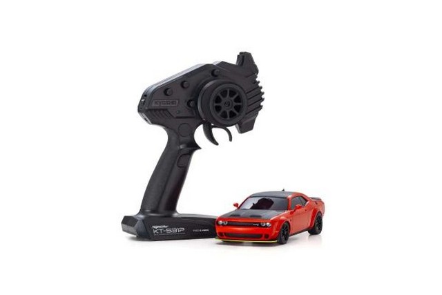 Kyosho 32621R - Mini-Z AWD Dodge Challenger SRT Hellcat Redeye Tor Red (MA020W-LL)