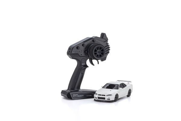 Kyosho 32629W - Mini-Z AWD Nissan Skyline GT-R V-Spec Nur.II R34 White (MA020-KT531P)