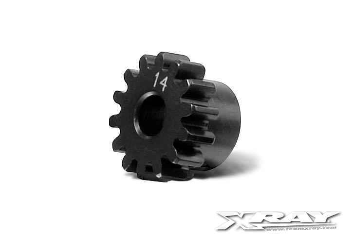 XRAY 355714 - Steel Pinion Gear 14T