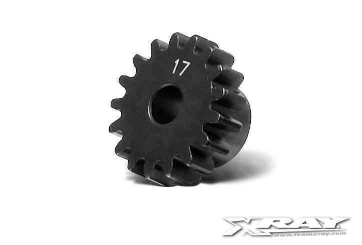 XRAY 355717 - Steel Pinion Gear 17T