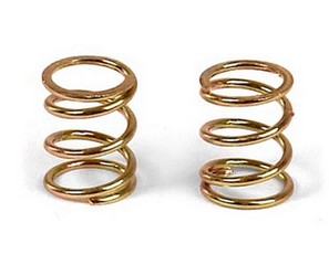 XRAY Front Coil Spring 3.6x6x0.5MM C=1.5 - Gold (2) (Soft)