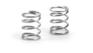 XRAY Spring 4.75 Coils 3.6x6x0.45mm, C=2.0 - Silver (Soft) (2 pcs)