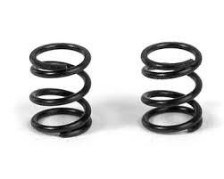 XRAY Front Coil Spring 3.6x6x0.5MM C=2.5 - Black (2) (Soft)