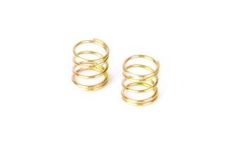 XRAY 372186 - X12'21 - Front Spring - for 4mm Pin - C=1.5-1.7 - Gold (2 pcs)