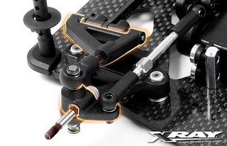 XRAY Composite Steering Block - Right - Hard