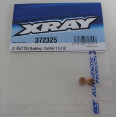 XRAY X1 Alu 1 Dot Bushing - Camber 1.5-2 (2 pcs)