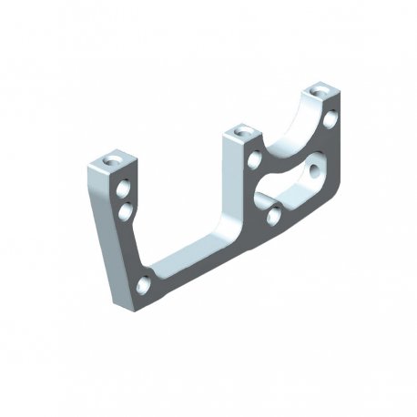 XRAY X1'19 Alu Rear Bulkhead - Left - Clicca l'immagine per chiudere