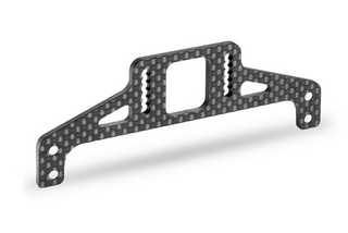 XRAY X1 2020 - Graphite Rear Wing Mount - 2.5mm